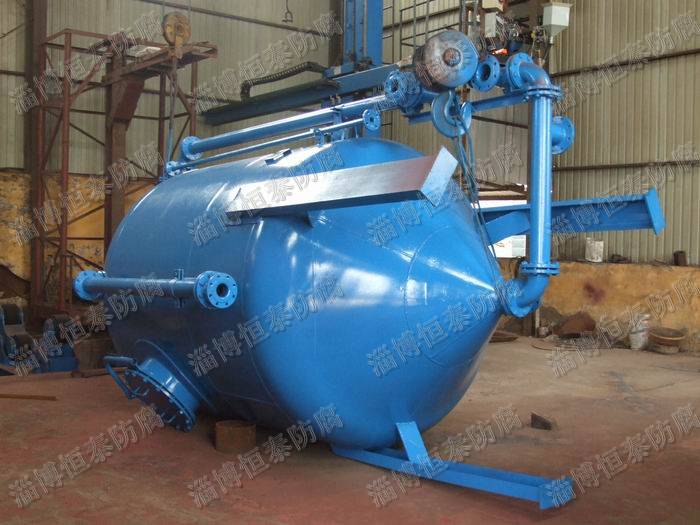 鋼襯膠樹(shù)脂捕捉器